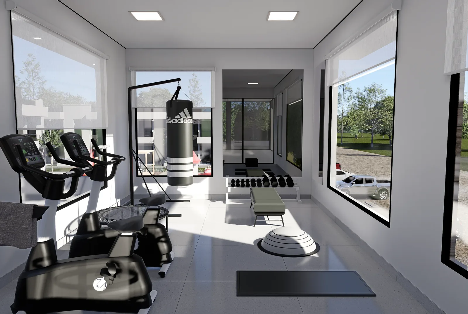 Gimnasio en Bella Terme — inversión en departamentos en venta en Termas Chajarí con financiación