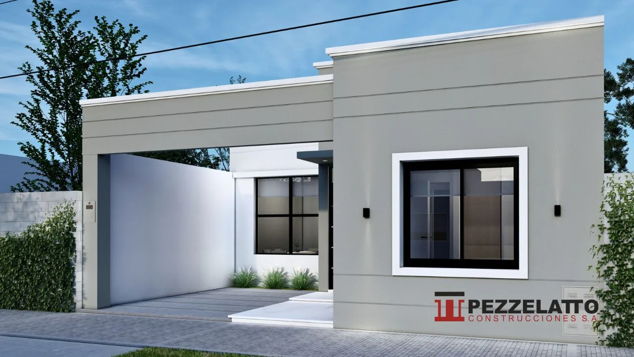 Casa 2 dormitorios – Proyecto M16 unidad 2, Chajarí, Entre Ríos