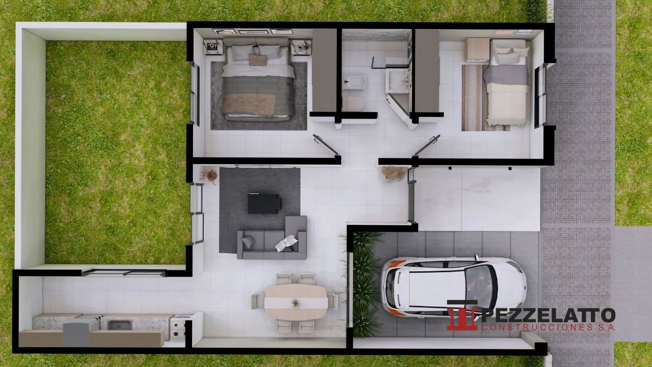M16 Casa 2 — distribución práctica bien aprovechada Chajarí